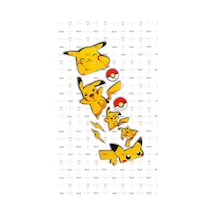 Pikachu Reflektif Sticker Set