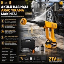 Kalemhane 21v Şarjlı Oto Yıkama Seti