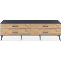 Arges Tv Ünitesi 4 Çekmeceli 176x30x51 Çam-antrasit/çam Antrasıt/atlas Çam