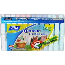 Titiz Tp-671 Cameon Mandal 24 Adet Açık Gri