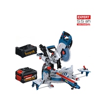 Bosch Gcm 18v-216 Dc 1x5,5 Ah Expert Akülü Gönye Kesme Makinesi