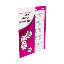 11.Sınıf Arapçası Yaprak Test - Kitap Dünyası Yayınları
