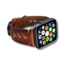 Apple Watch Uyumlu Deri Kordon 42-44-45mm Rst2ef Boras