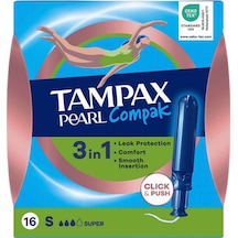 Pearl Compak Tampon Super 16'lı
