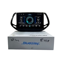 Jeep Compass 2017 Blueway 8-128 Tam Profesyonel Oem Multimedia 10"
