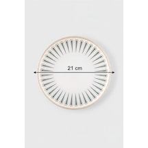 12'li Valencia Servis Tabak 21cm Dijital Sierra Rinart Krem