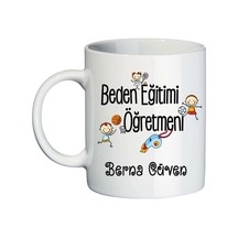 Beden Eğitimi Öğretmenine Hediye Isimli Kupa Bardak (504329869)