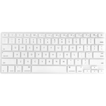 Geeksen Klavye Kılıfı Toz Geçirmez Klavye Koruyucu Film Book Air 13.3 İnç A1466/a1369 Beyaz İle Beyaz