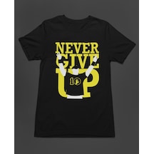Bumeta John Cena Never Give Up Sporcu American Güreşi Unisex Tişört T-shirt Siyah