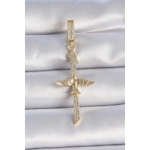 Pirinç Gold Renk Zirkon Taş Detaylı Elif Model Anka Kuşu Figür Ajda Charm Çok Renkli Pirinç Gold Renk Zirkon Taş Detaylı Elif Model Anka Kuşu Figür Ajda Charm Çok Renkli