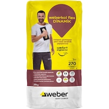 Weber Kol Flex Dinamik Gri 25 Kg Seramik Yapıştırıcı C2 Te