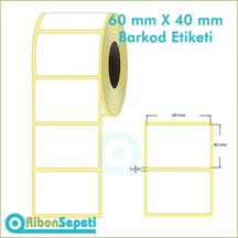 Herboy 60x40 Renkli Zemin 1000 Adet Rulo Etiket