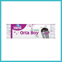Bezos İdeal Büzgülü Çöp Torbası O.boy B.sabun 10 Lu Dfnbez