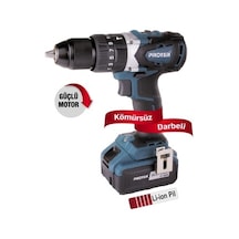 PROTER PST 740 BL 20 V 4 AMP DARBELİ MATKAP KOMURSUZ ŞARJLI