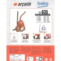 Bks 1325 Süpürge Modeli 5 Adet Toz Torbası Tt635