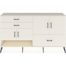 Arges Konsol 3 Raflı 3 Çekmeceli 4 Kapaklı 176x30x99 Aytaşı-aytaş Aytaşı-aytaşı