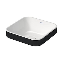 Duravit Lavabo Çanak Happy D.2 Plus 40 x 40 CM. Içi Beyaz Dışı Si
