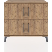 Arges Şifonyer 3 Raflı 4 Kapaklı 88x30x80 Çam-çam Çam