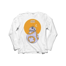 Star Wars Bb-8 Bb8 Fathead Uzun Kollu Tişört (518430019)