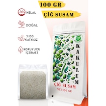 Kakulem İşlem Görmemiş Ham Çiğ Susam 100 Gr
