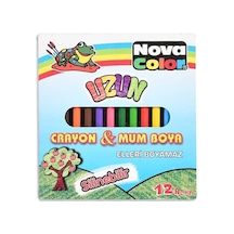 Bezos Nc-2112 12 Li Uzun Mum Boya Bzstk