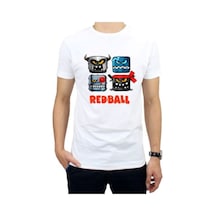 Genel Markalar Erkek Çocuk Red Ball 4 Tıp2 T-shirt Beyaz - 29093406 BEYAZ