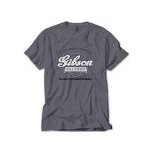 Gibson Gri Tişört-Gri