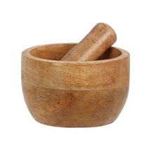 Excellent Houseware Ahşap Havan Seti