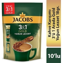3'ü 1 Arada Gold Yoğun Lezzet 10'lu Paket Diğer 3'ü 1 Arada Gold Yoğun Lezzet 10'lu Paket Diğer