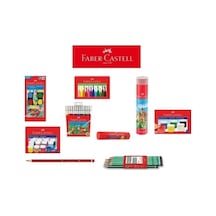 Faber Castell Faber-castell Pastel + Sulu + Kuru Boya Seti 3'lü