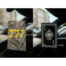 Dolar Manifest 777 Ve Maça As - İkili Oto Kokusu - Dekoratif Araç Kokusu Ve Aksesuarı