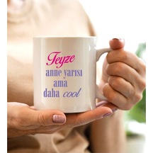 Cool Teyze Baskılı Kupa Bardak Saydam