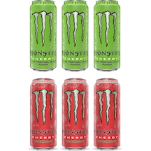 Monster Energy Enerji İçeceği 500 Ml Tropical Ve Watermelon 6 Lı Karma Set