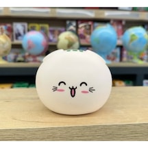 Sevimli Kedi Temalı Dokunmatik Gece Lambası Çok Renkli