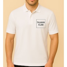 Bk Gift Kişiye Özel Logolu Beyaz Polo Yaka Tişört-1, Firma T-shirt, Logolu T-shirt, Sevgiliye Hediye Kobitmeyencom34029 Bk Gift
