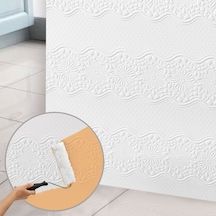 3d Duvar Paneli Boyanabilir Dekota 60x120 Cm / Çiçek Bahçesi Desenli 7'li Paket-5 M²