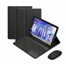 Microcase Huawei Matepad 11.5 2026 İle Uyumlu Tablet Bluetooth Touchpad Klavye+bluetooth Mouse+standlı Kılıf-bkk7