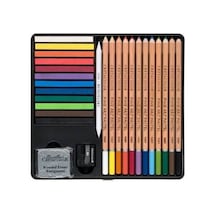 Cretacolor Pastel Basic Box Soft Pastel Başlangıç Seti 27 Parça Metal Kutu 47022