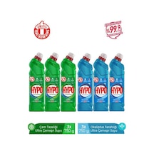 Hyper Hypo Ultra Çamaşır Suyu Çam + Okaliptus 6 x 750 G