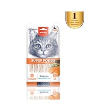 Wanpy Superfood Somonlu, Chia & Deniz Yosunlu Krema Kedi Ödülü 5 14 Gr