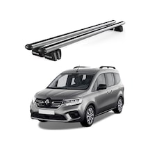 Pençe Renault Kangoo 2007-2021 Uyumlu Gri Ara Atkı Port Bagaj Tavan Barı