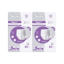 Sleepy Süper2 Emici Külot Xl Beden 2 Paket 60 Adet