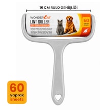 Wondercat Yüksek Yapışkanlı Tüy Toplama Rulosu 60 Yaprak 16 Cm