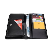 Clk Bizoon % 100 Deri Uzun Çıtlı Cüzdan Ve Kartlık 4002