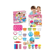 Oyuncak Doğum Günü Hamur Kapkek Hamur 648 Gr Set