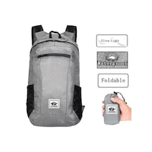 Siyah Katlanabilir Su Geçirmez Nefes Alabilir Yürüyüş Sırt Çantası Bisiklet Sırt Çantası Çantaları Unisex Seyahat Yürüyüş