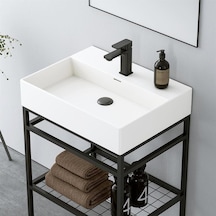 Orka Capetown 80 Alt Modül + Lavabo Beyaz Diğer