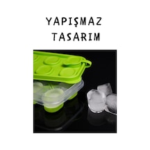 Buzluk Silikon Kapaklı Buzluk Pratik Buz Kalıbı Bas Parmak Silikon Buzdolabı Kalıbı Kapaklı Yapışmaz Diğer