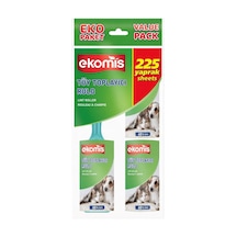 Tüy Toplayıcı Rulo, Pratik Kullanım,ekonomik Paket: 225 Adet Yaprak, Kıyafetler, Mobilyalar Ve Diğer Tekstil Ürü