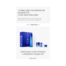 10 Farklı Hyalüronik Asit Kompleksi İçeren Yoğun Nemlendirici Set Super Aqua Ultra Hyalron Set
